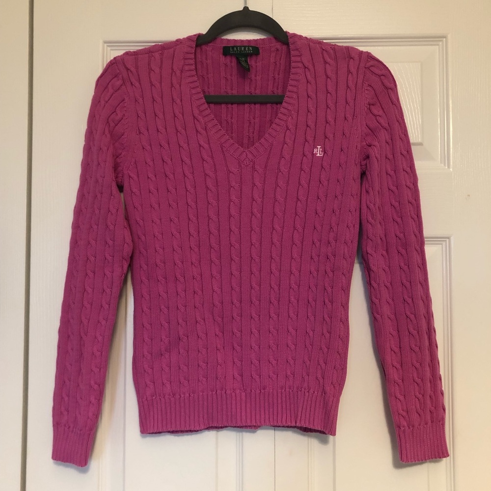 Ralph Lauren pink sweater